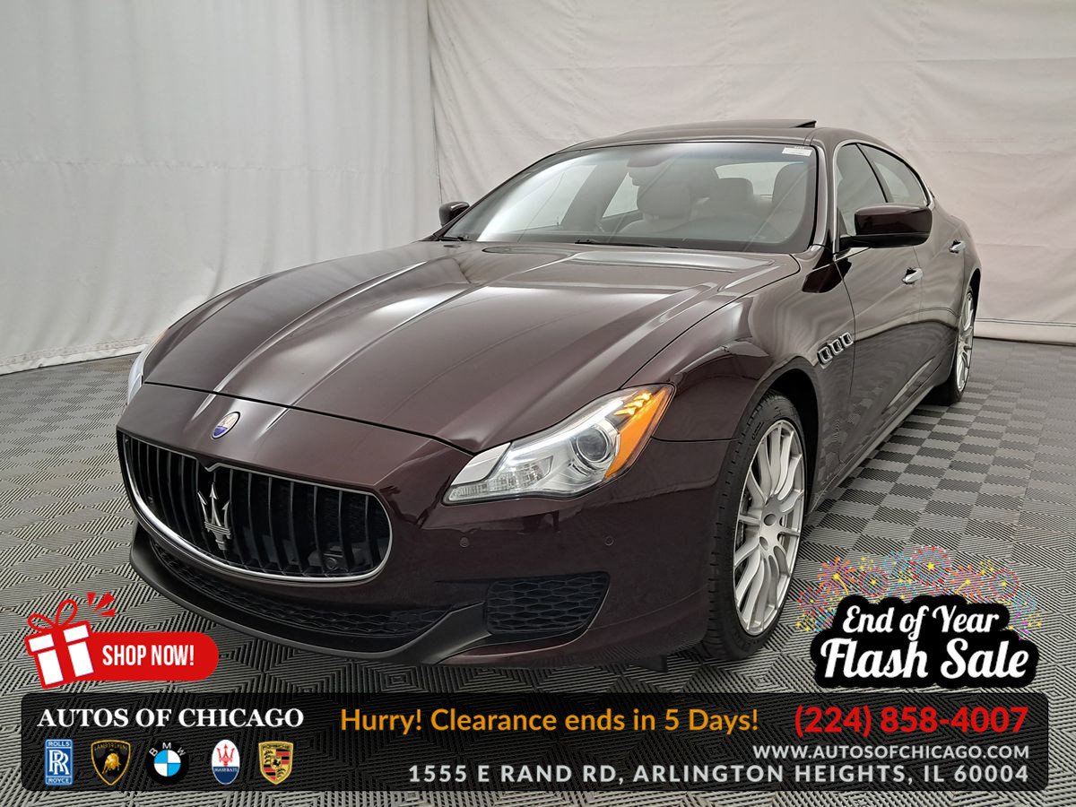 Used 2016 Maserati Quattroporte S Q4