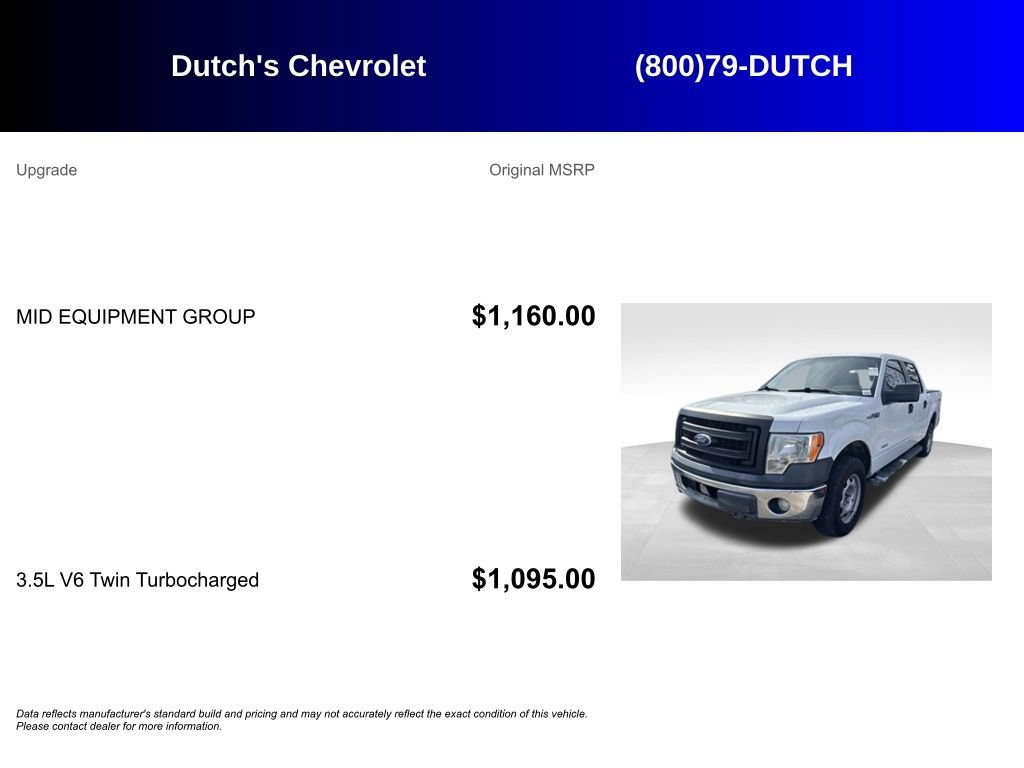 Used 2013 Ford F150 XL w/ Mid Equipment Group AWD/4WD image 5