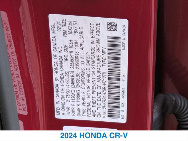 Certified 2024 Honda CR-V EX-L image 26