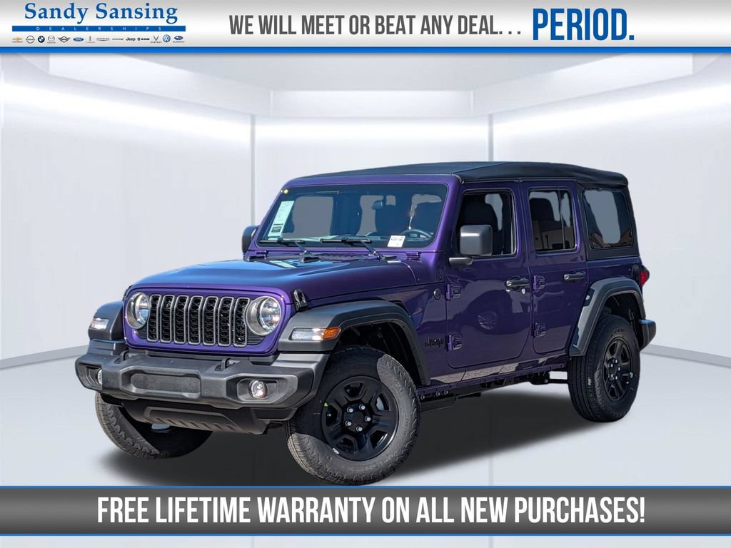 New 2026 Jeep Wrangler Unlimited Sport