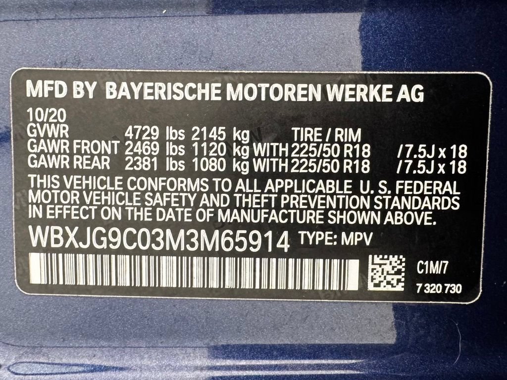 Used 2021 BMW X1 xDrive28i w/ Premium Package AWD/4WD image 10