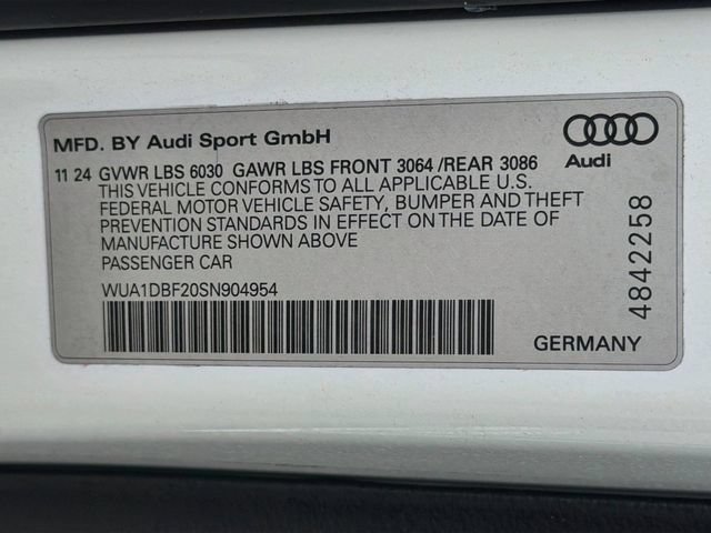 Used 2025 Audi RS 6 performance AWD/4WD image 45