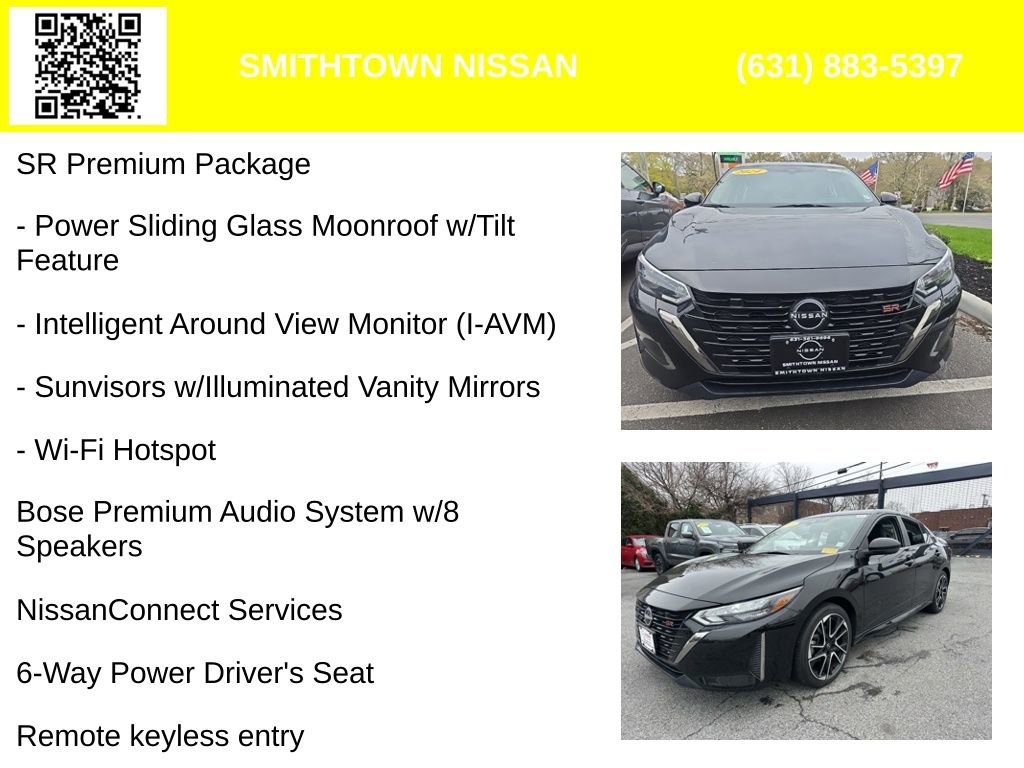 Used 2024 Nissan Sentra SR w/ SR Premium Package FWD image 6