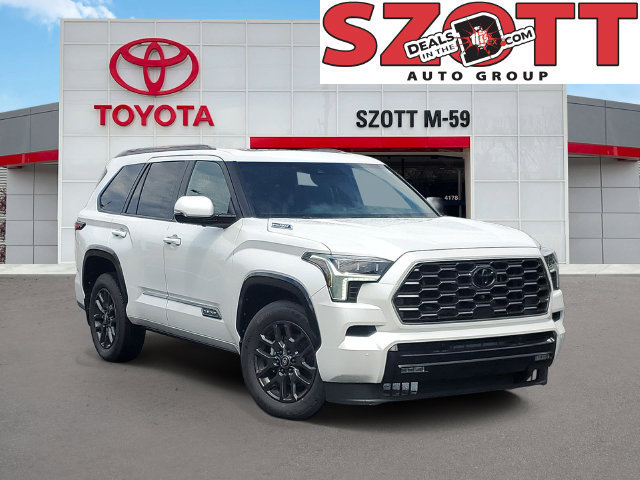 New 2026 Toyota Sequoia Platinum w/ Tow Technology Package AWD/4WD image 1
