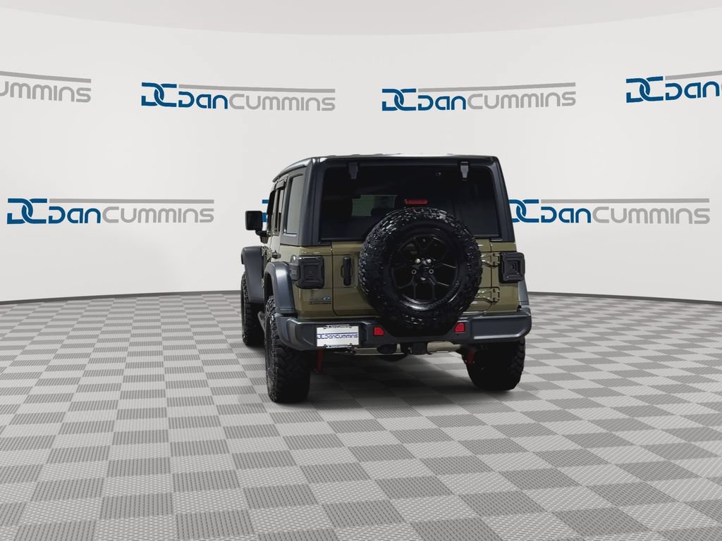 Used 2025 Jeep Wrangler Unlimited Sport S 4xe AWD/4WD image 8