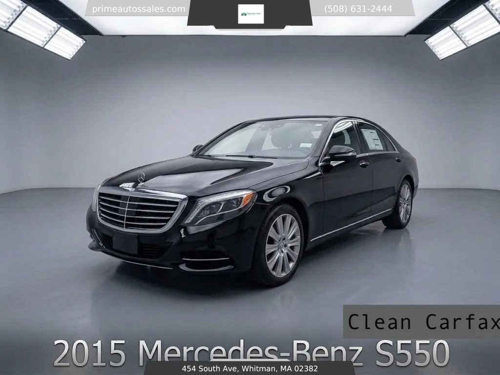 Used 2015 Mercedes-Benz S 550 4MATIC Sedan