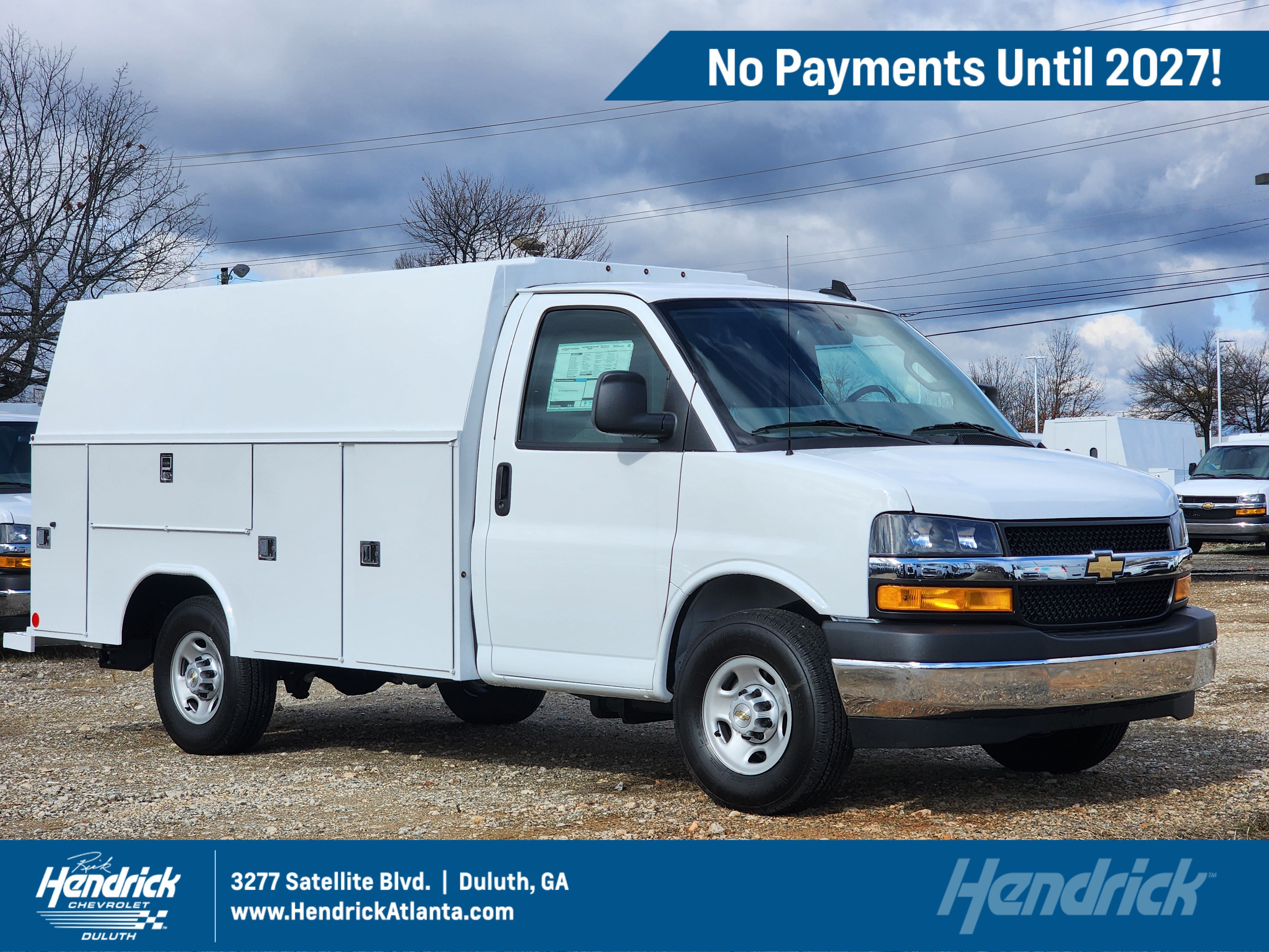 New 2025 Chevrolet Express 3500 w/ Power Convenience Package