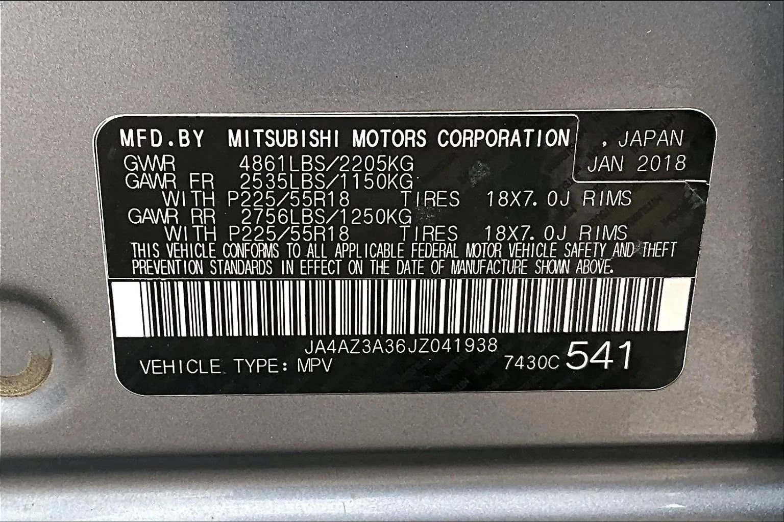 Used 2018 Mitsubishi Outlander SE AWD/4WD image 23