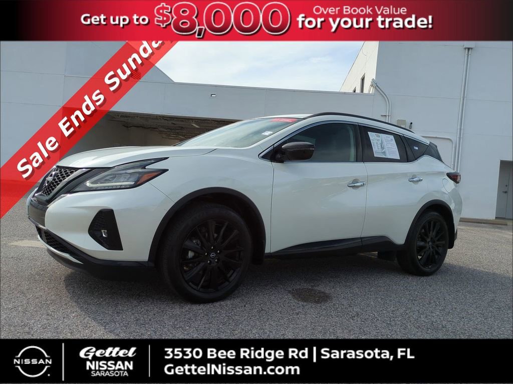Certified 2024 Nissan Murano SV w/ SV Midnight Edition Package image 1