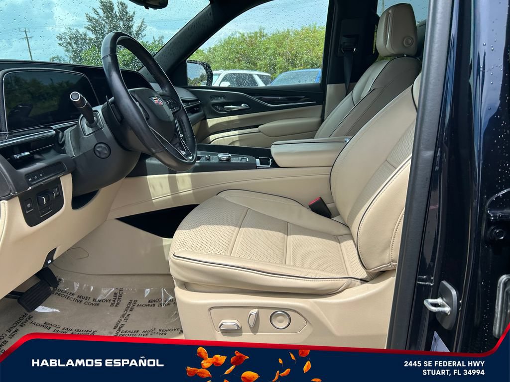 Used 2021 Cadillac Escalade ESV Premium Luxury w/ Driver Assist Tech Package RWD image 9