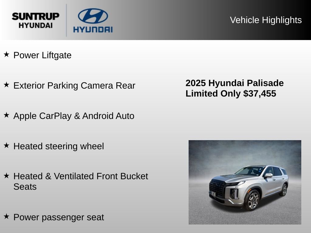 Used 2025 Hyundai Palisade Limited FWD image 16