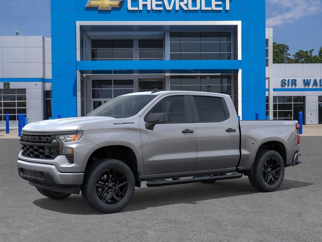 New 2026 Chevrolet Silverado 1500 Custom w/ LPO, Dark Essentials Package AWD/4WD image 2