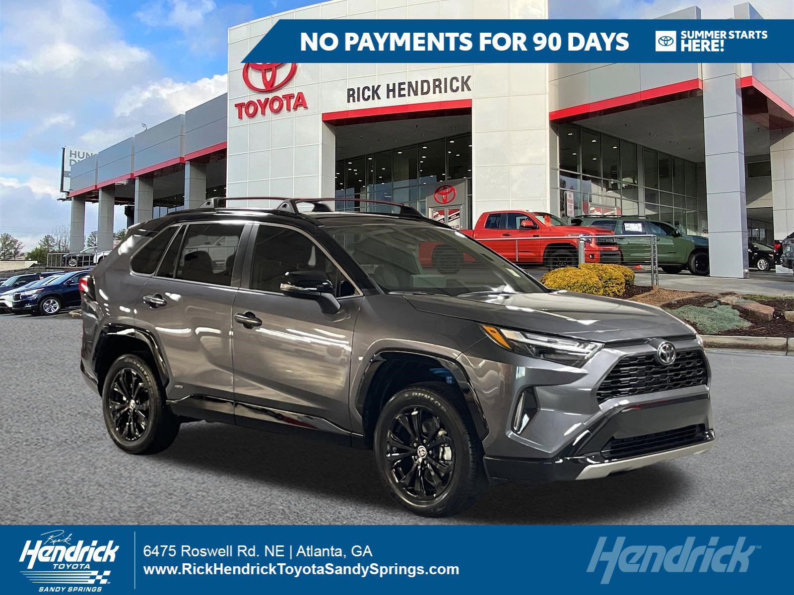 Used 2025 Toyota RAV4 XSE AWD/4WD image 1