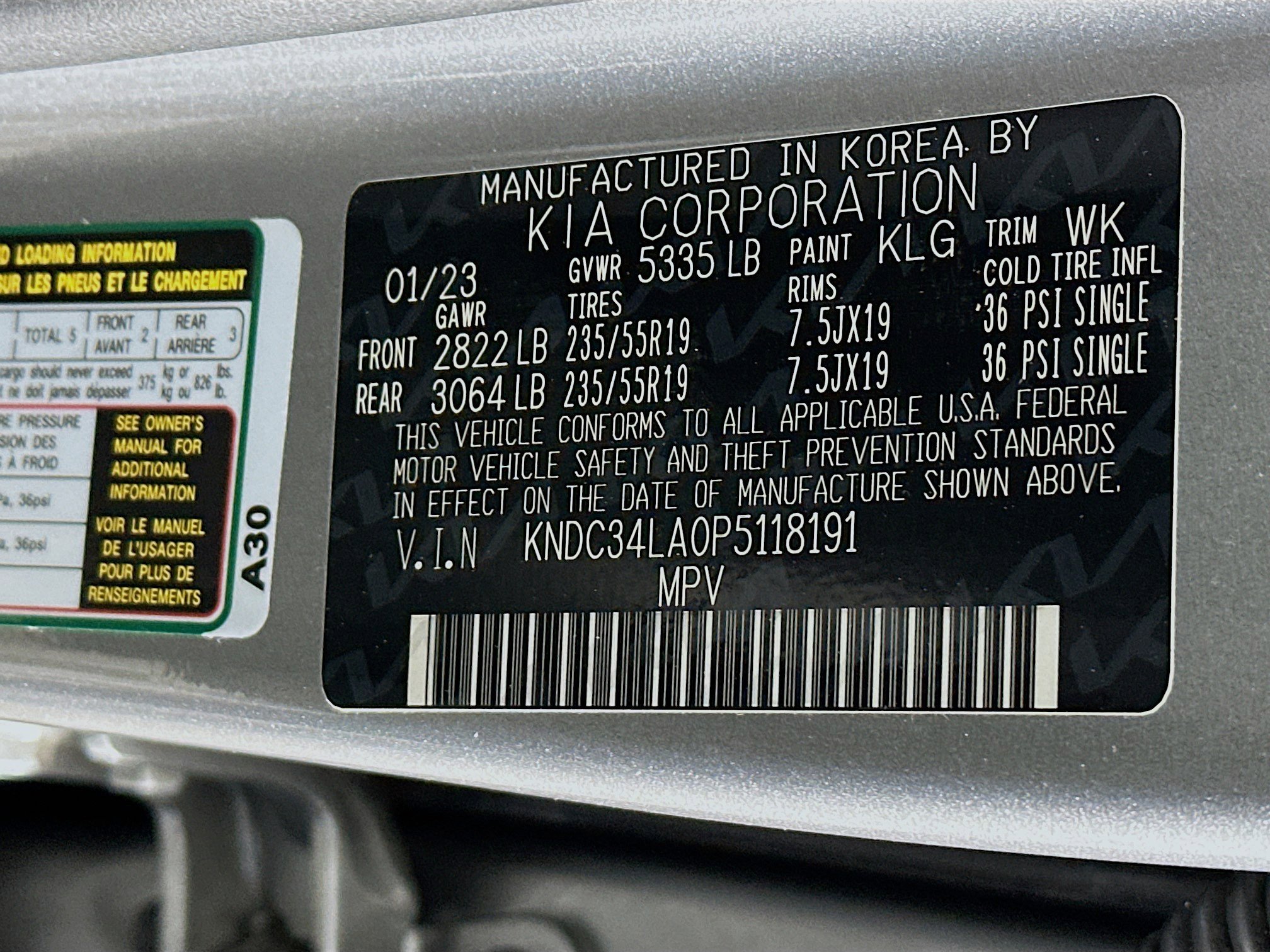 Used 2023 Kia EV6 Wind w/ Wind Technology Package RWD image 12