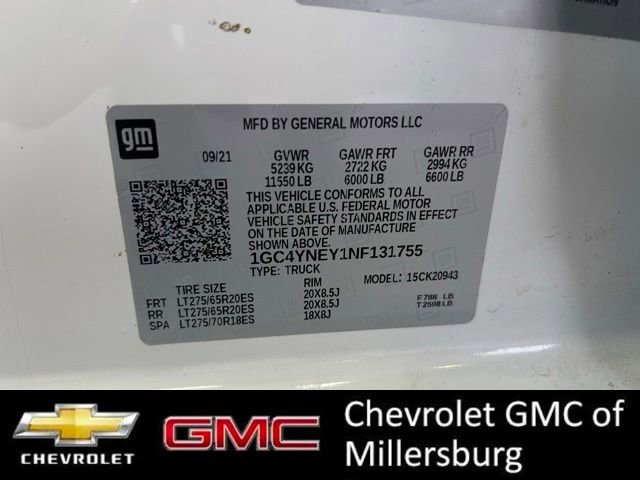 Used 2022 Chevrolet Silverado 2500 LT w/ Convenience Package image 33