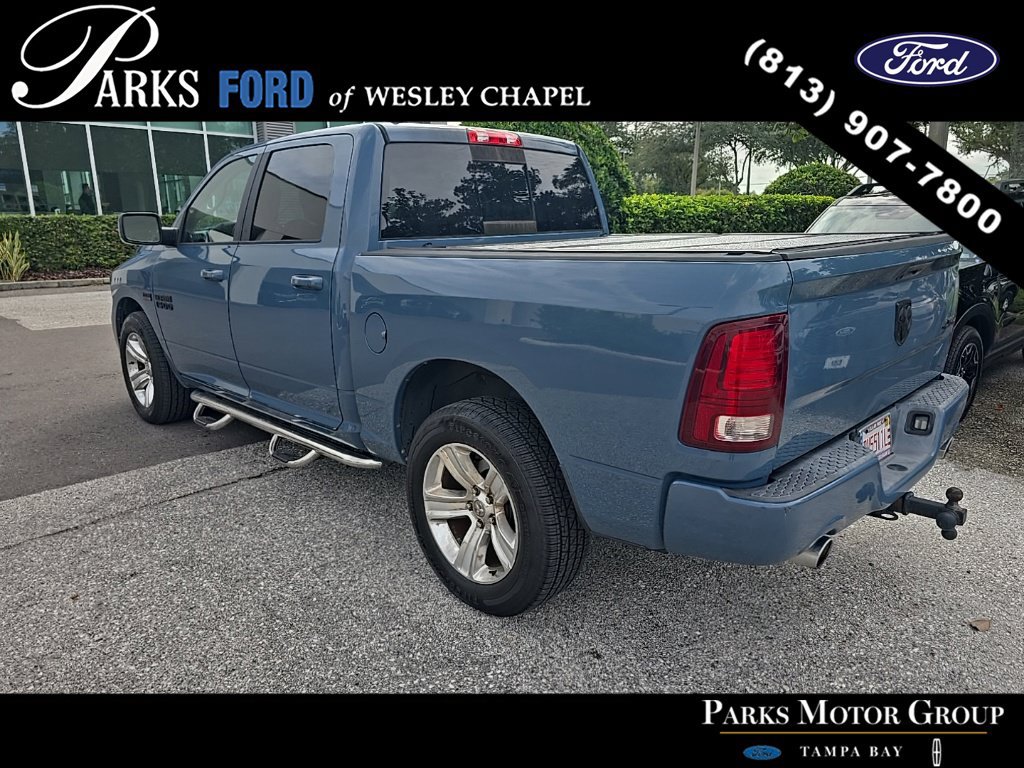 Used 2015 RAM 1500 Sport w/ Ceramic Blue Sport Package AWD/4WD image 4