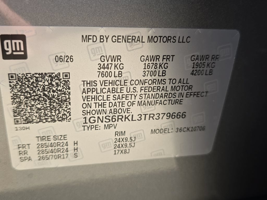 New 2026 Chevrolet Tahoe RST w/ Advanced Technology Package AWD/4WD image 36