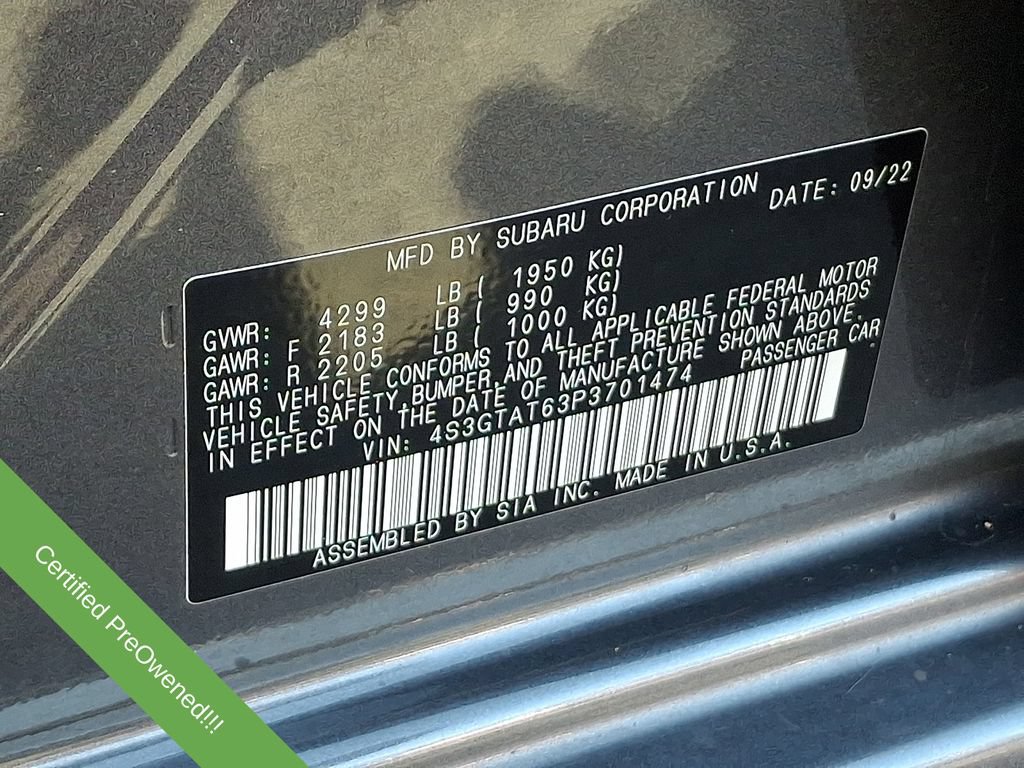 Used 2023 Subaru Impreza 2.0i Limited AWD/4WD image 27