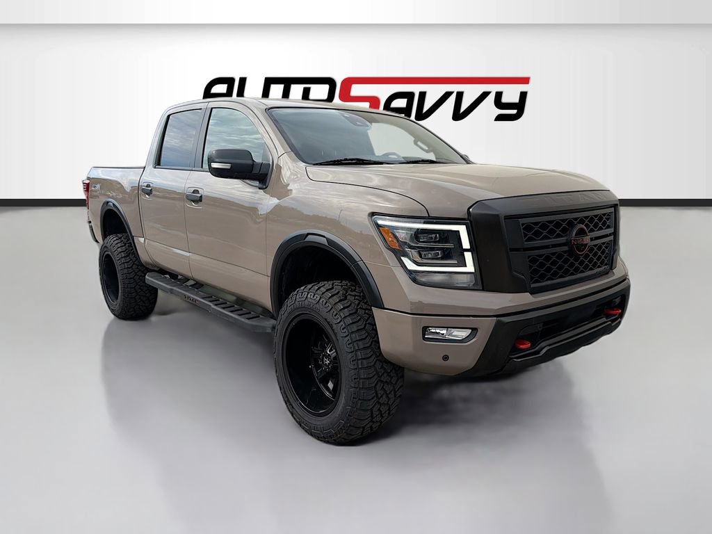 Used 2023 Nissan Titan PRO-4X w/ Pro-4x Convenience Package AWD/4WD image 1