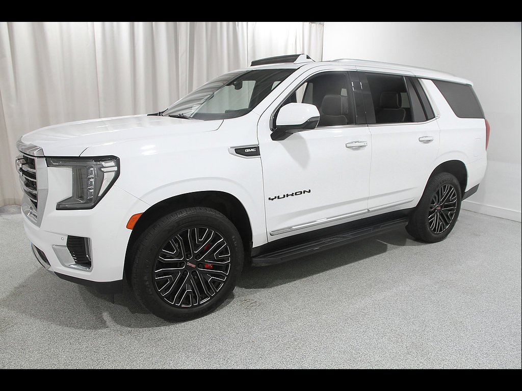 Used 2021 GMC Yukon SLT w/ SLT Luxury Plus Package AWD/4WD image 3