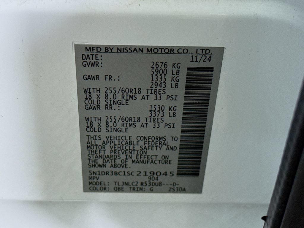 Certified 2025 Nissan Pathfinder SV AWD/4WD image 38
