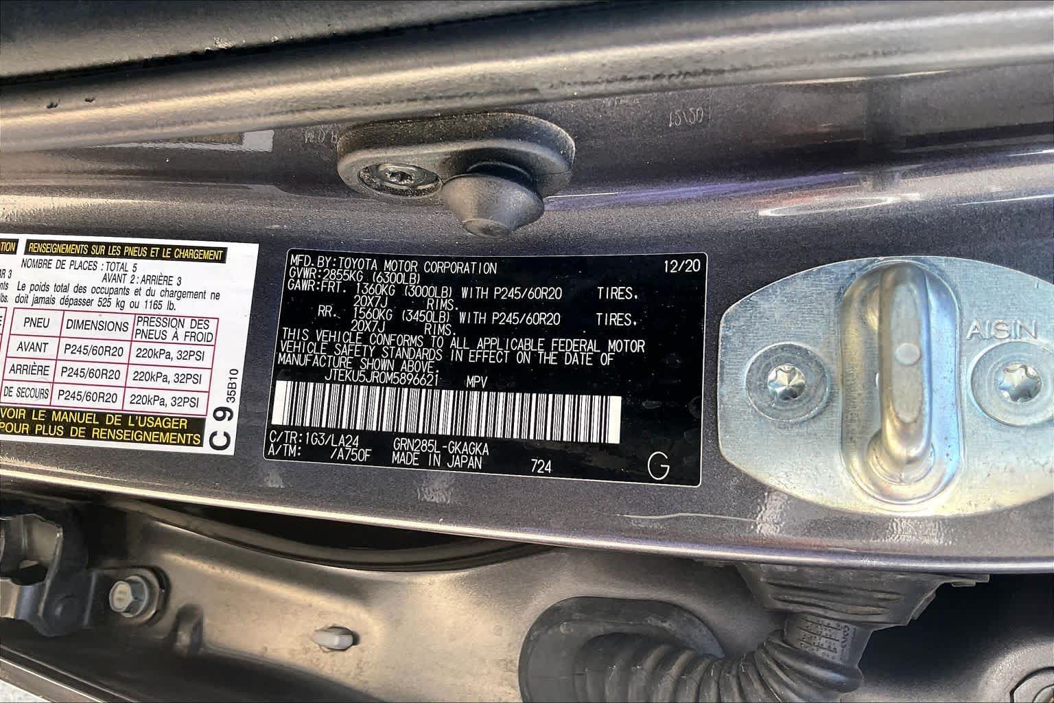 Used 2021 Toyota 4Runner Limited AWD/4WD image 71