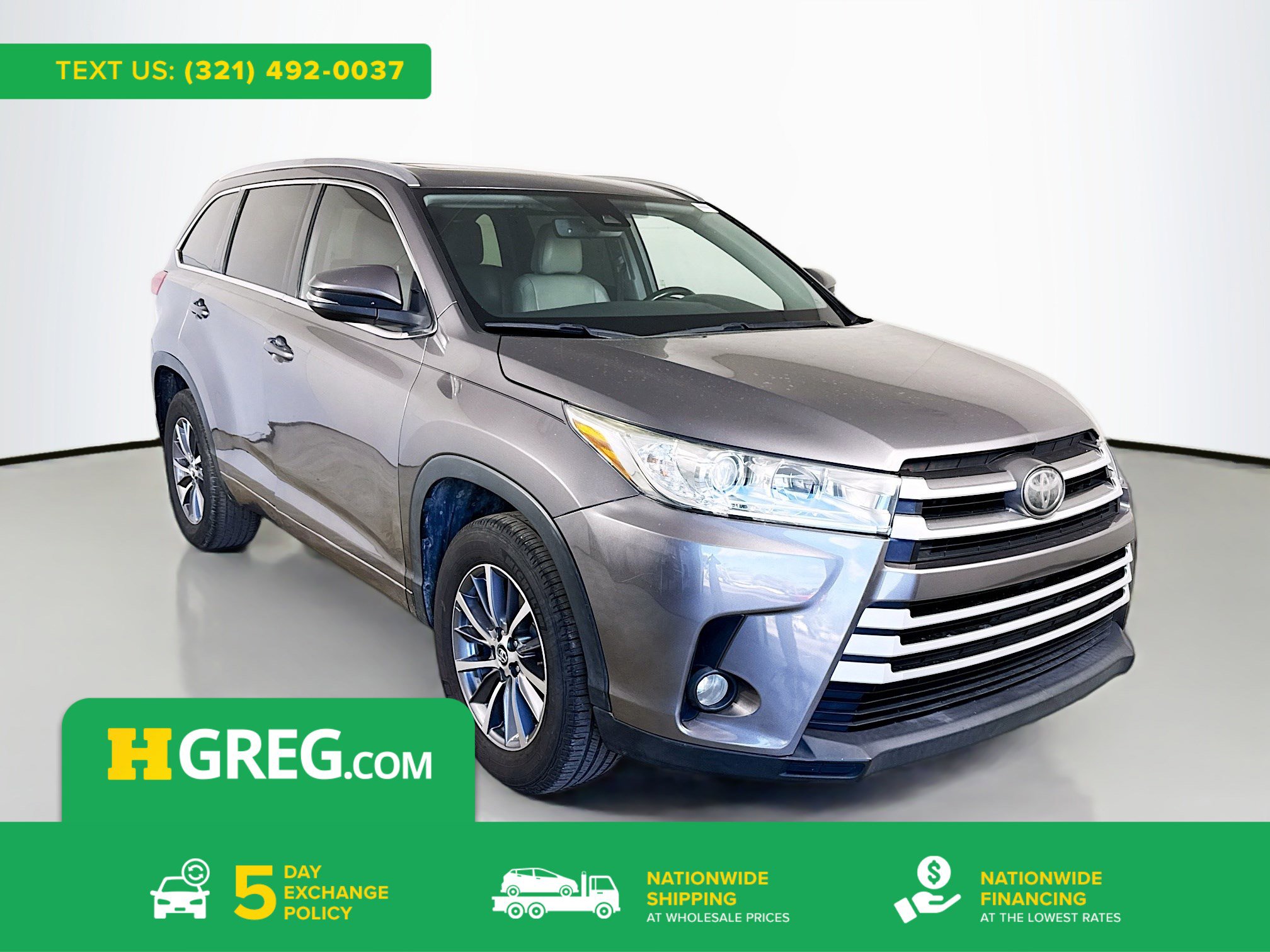 Used 2018 Toyota Highlander XLE image 1