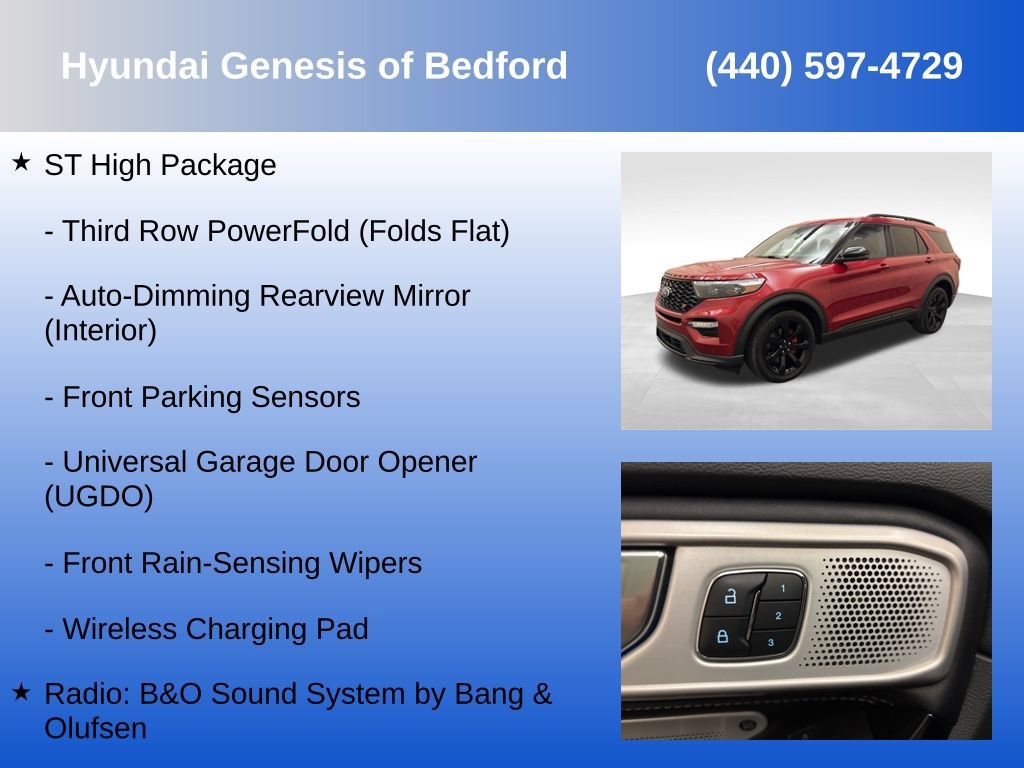 Used 2022 Ford Explorer ST w/ Equipment Group 401A AWD/4WD image 28