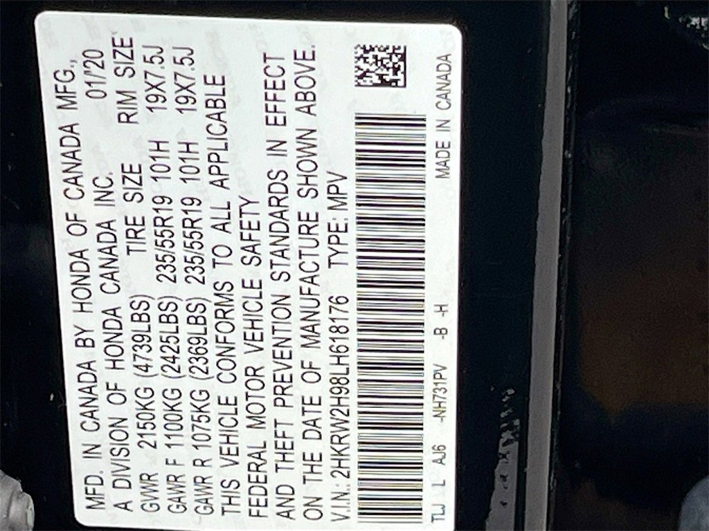 Used 2020 Honda CR-V Touring image 33