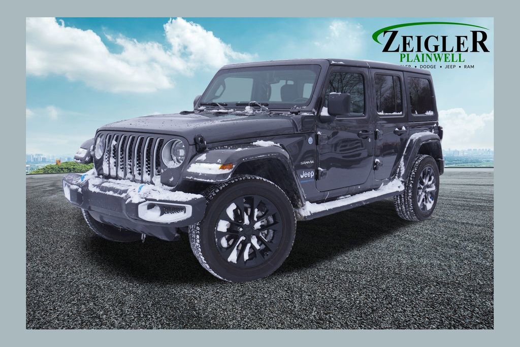 Used 2023 Jeep Wrangler Unlimited Sahara w/ Cold Weather Group image 1
