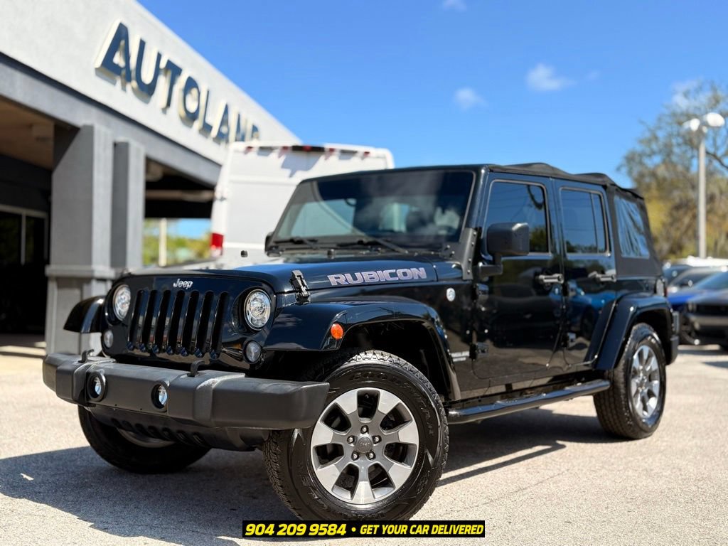 Used 2017 Jeep Wrangler Unlimited Rubicon w/ Connectivity Group AWD/4WD image 1