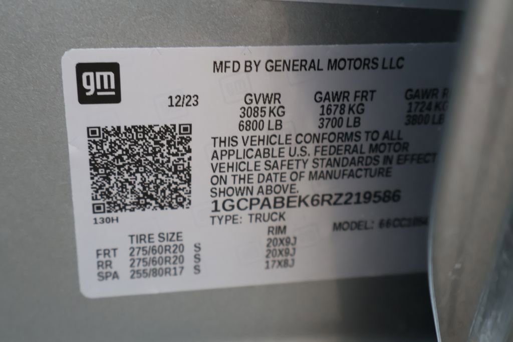 Used 2024 Chevrolet Silverado 1500 Custom RWD image 35