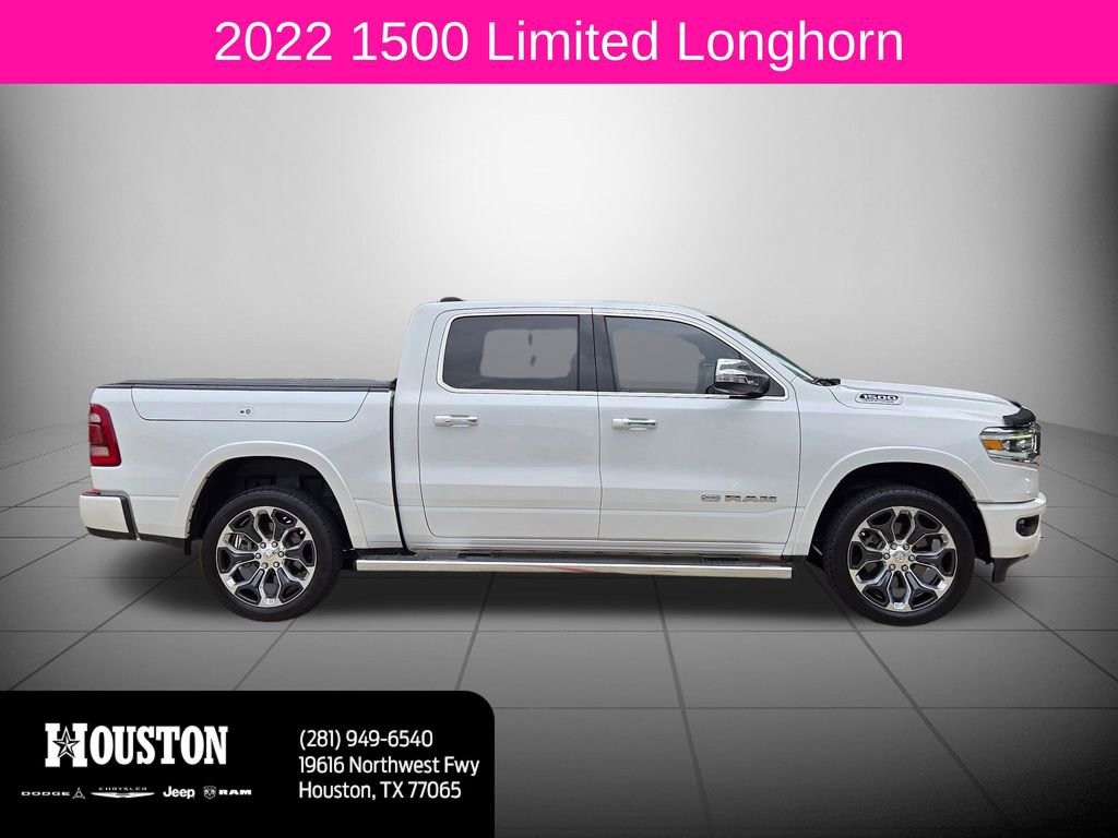 Used 2022 RAM 1500 Limited w/ Body Color Bumper Group AWD/4WD image 2