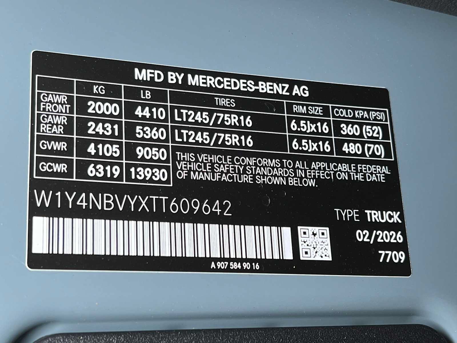 Used 2026 Mercedes-Benz Sprinter 2500 image 45