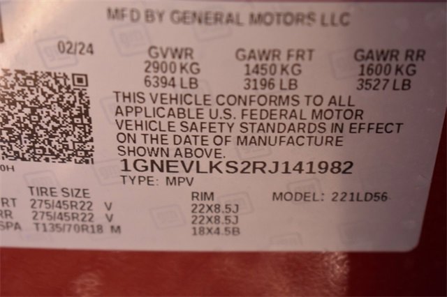 Certified 2024 Chevrolet Traverse RS image 43