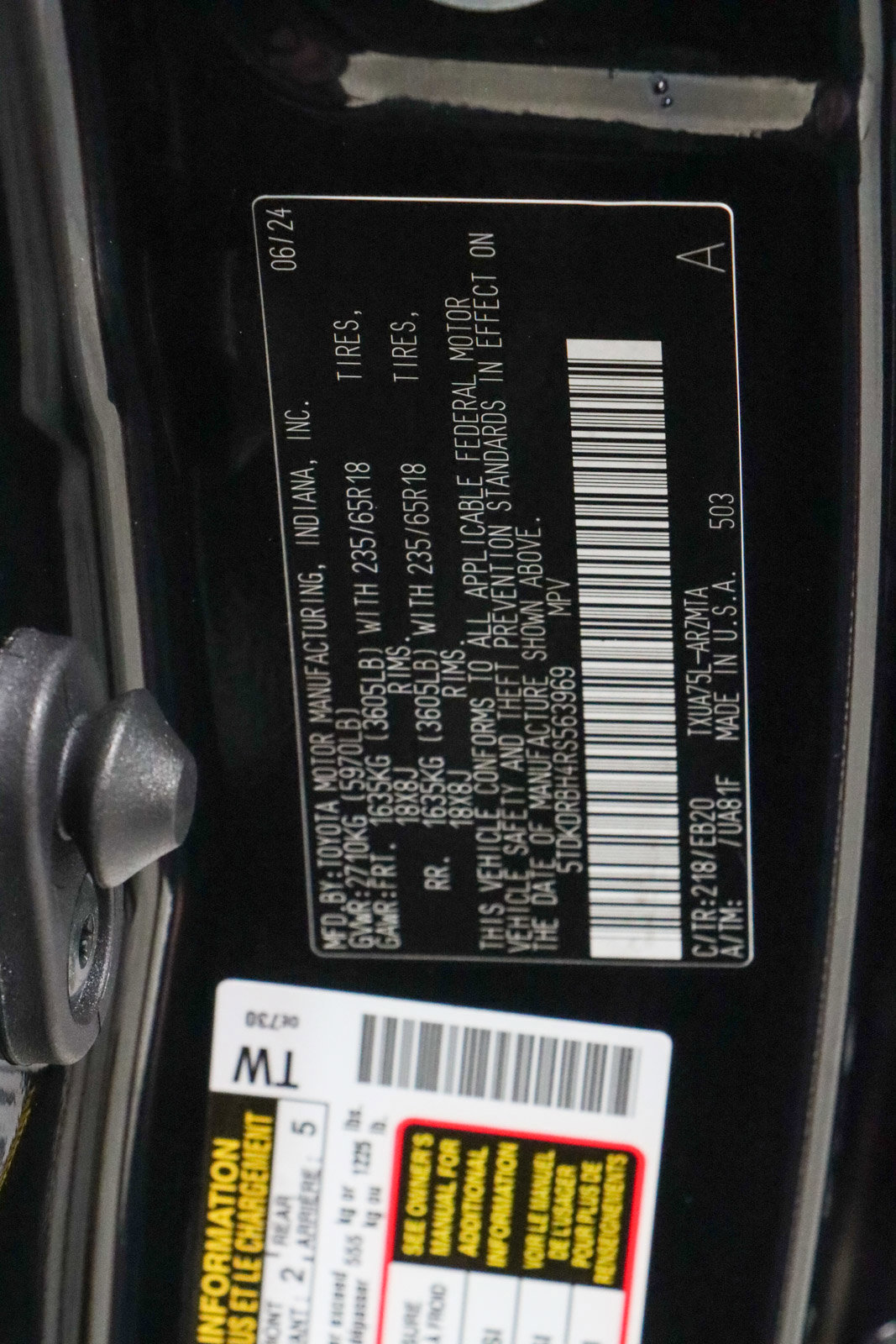 Used 2024 Toyota Highlander XLE image 36