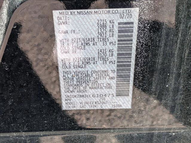 Used 2020 Nissan Pathfinder SV image 10