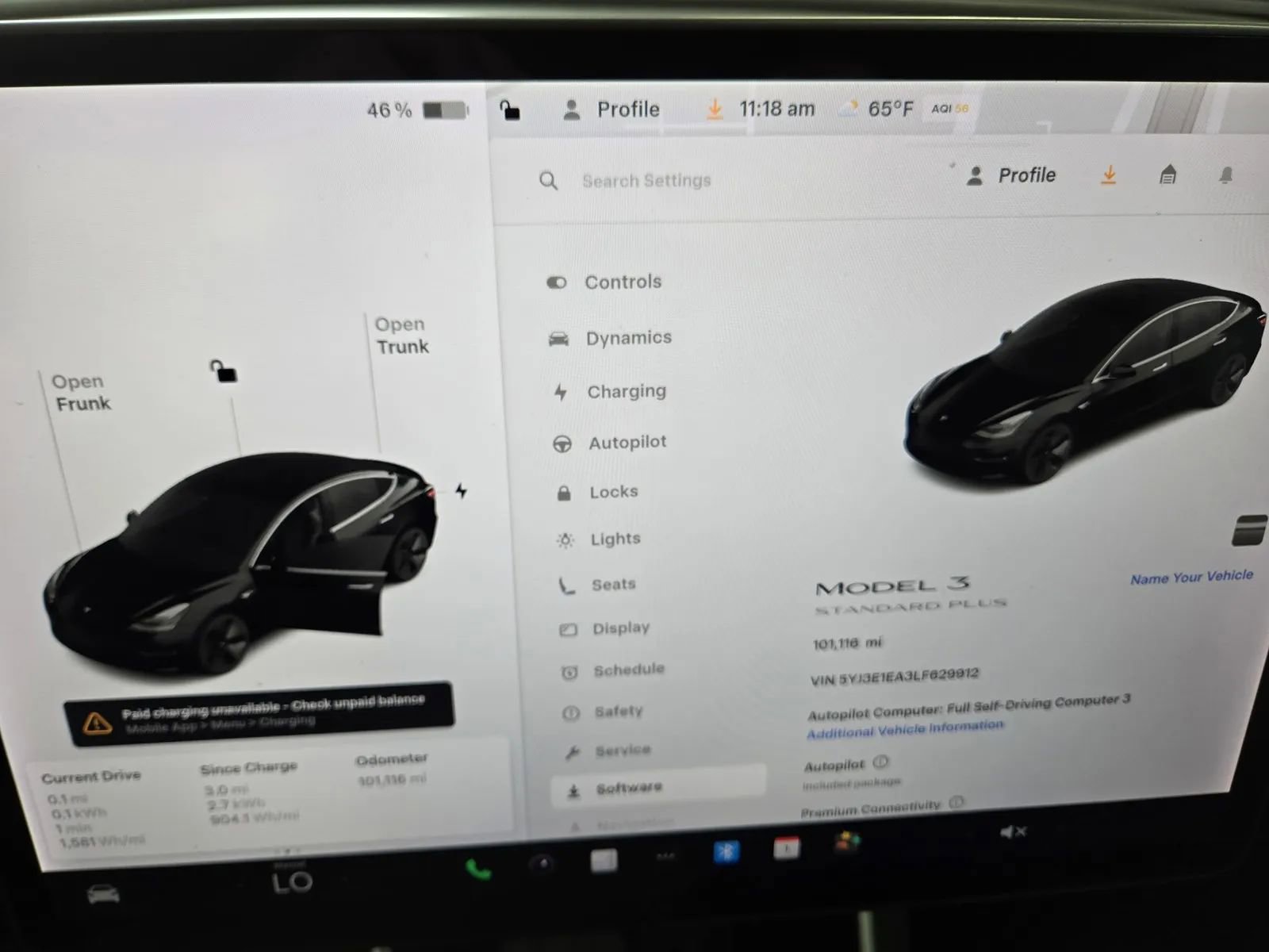 Used 2020 Tesla Model 3 Standard Range Plus image 16