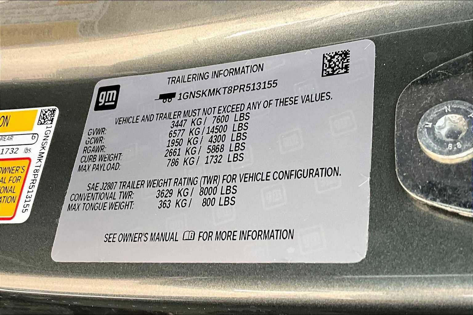 Certified 2023 Chevrolet Tahoe LS w/ Driver Alert Package AWD/4WD image 38