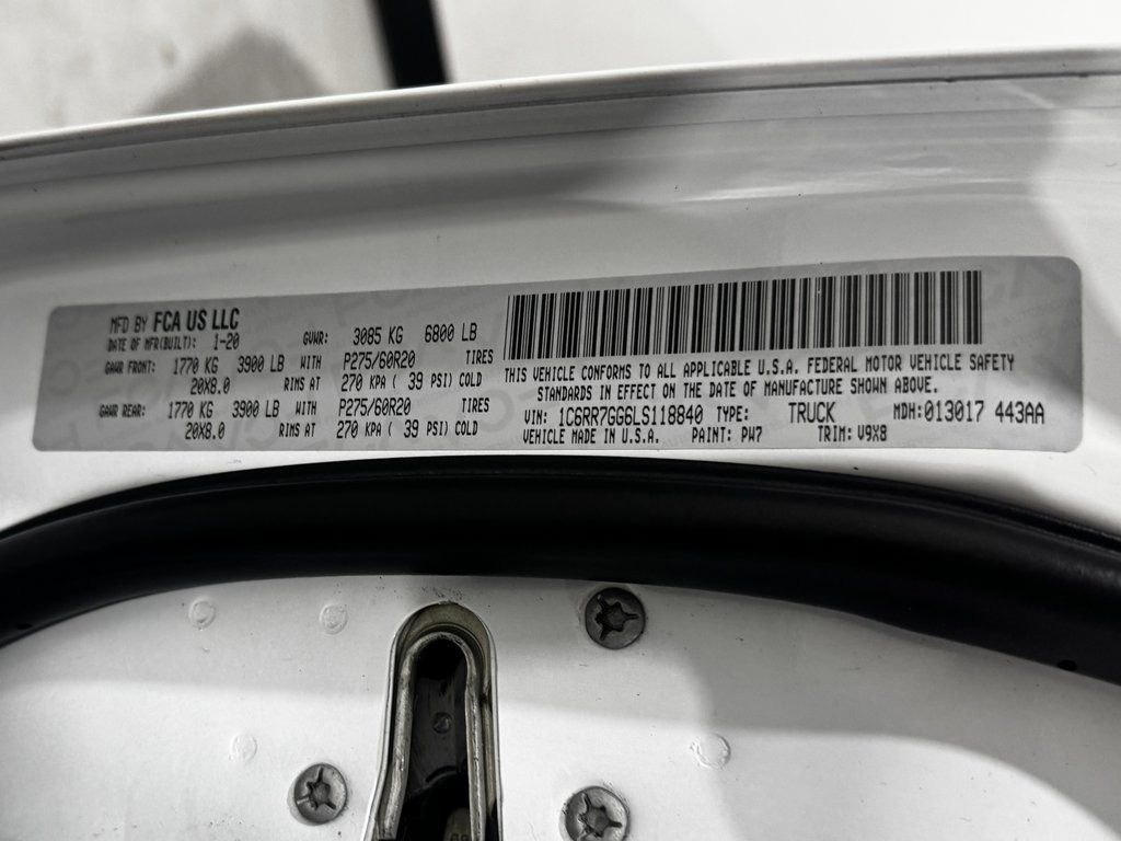 Used 2020 RAM 1500 Classic Warlock w/ Electronics Group image 42