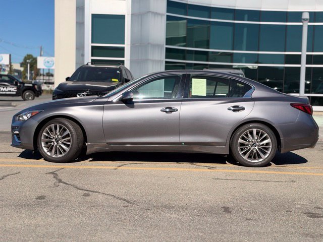 Used 2023 INFINITI Q50 Luxe w/ Cargo Package AWD/4WD image 3