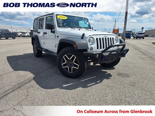 Used 2018 Jeep Wrangler Unlimited Sport S
