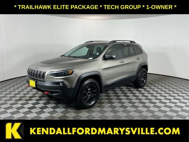 Used 2020 Jeep Cherokee Trailhawk AWD/4WD image 1
