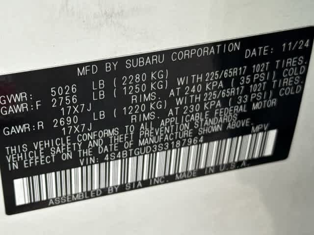Used 2025 Subaru Outback Wilderness AWD/4WD image 33
