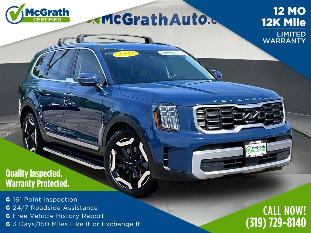 Used 2023 Kia Telluride S w/ S Sunroof Package AWD/4WD image 1