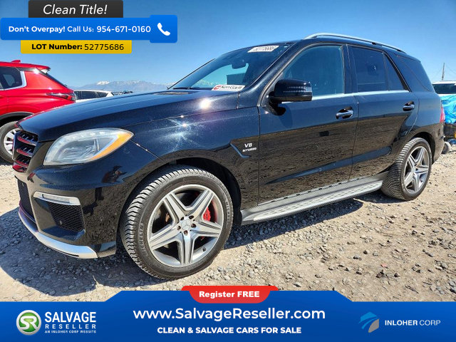 Used 2014 Mercedes-Benz ML 63 AMG 4MATIC image 1