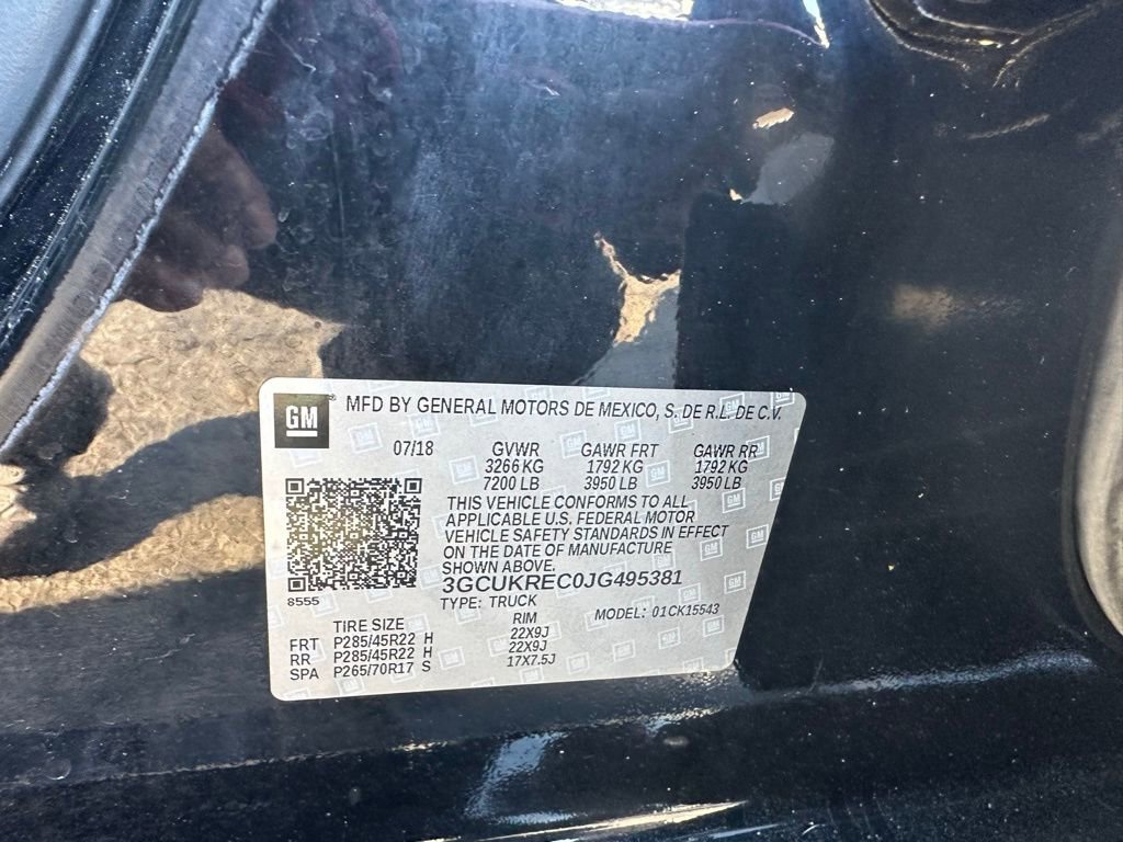 Used 2018 Chevrolet Silverado 1500 LT w/ LPO, Black Pack AWD/4WD image 47