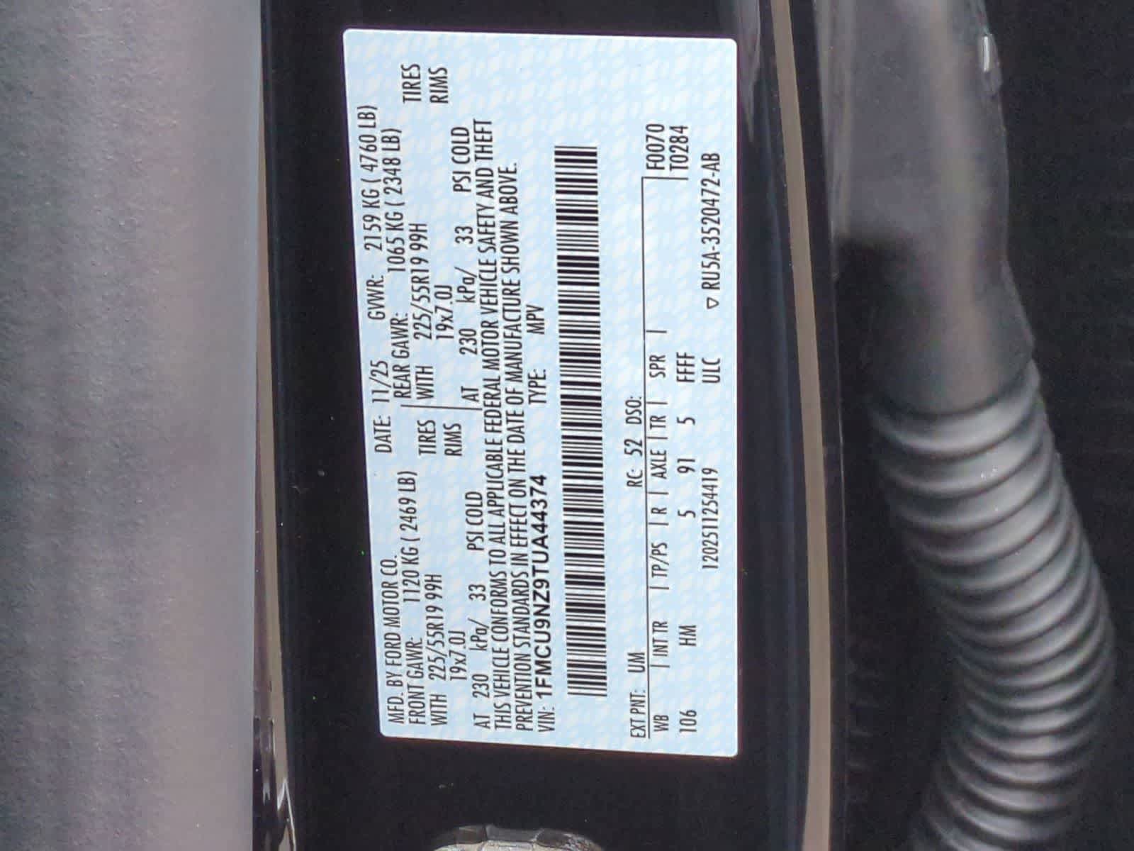 New 2026 Ford Escape ST-Line Select w/ Tech Pack #1 AWD/4WD image 40