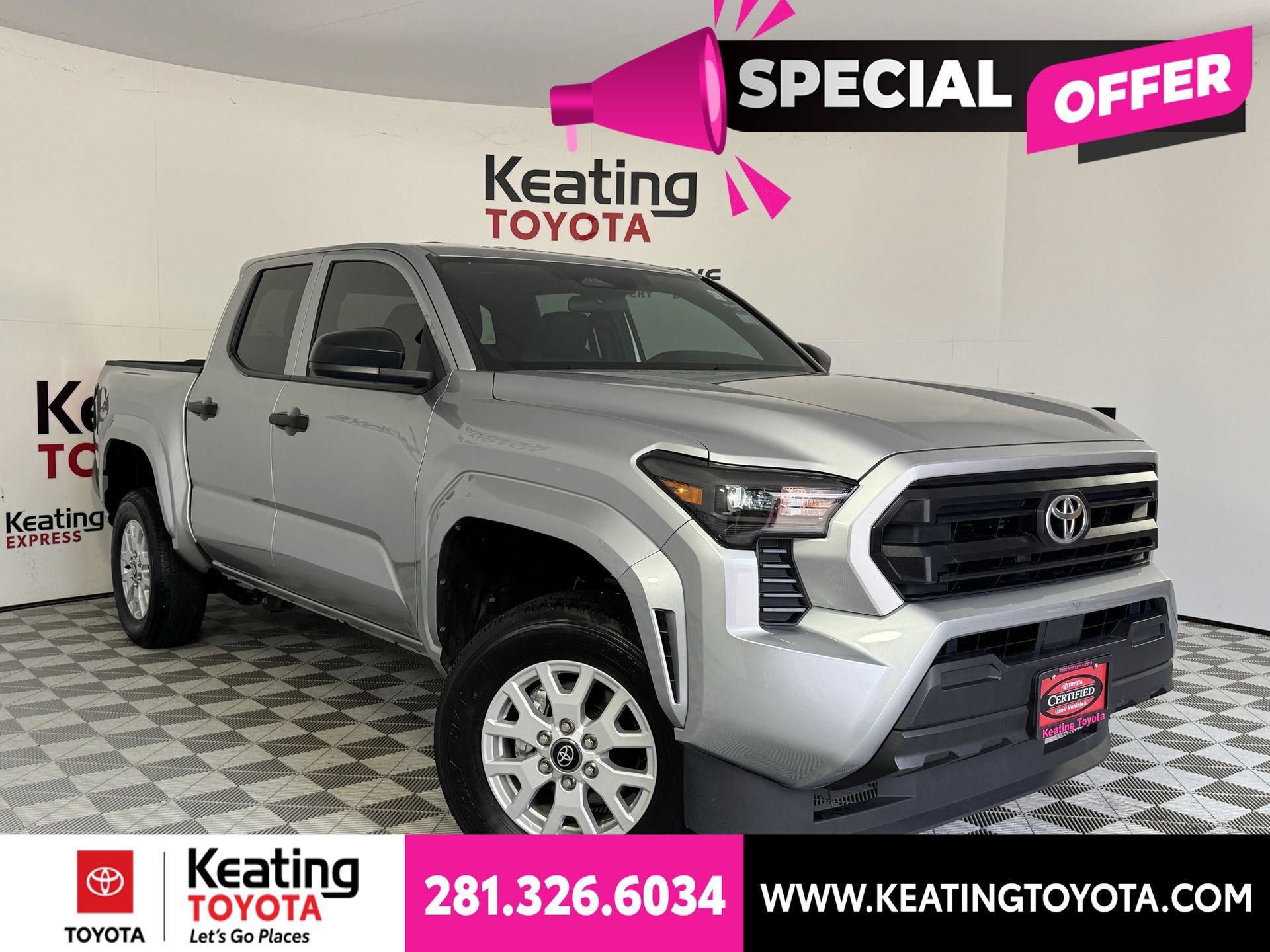 Certified 2025 Toyota Tacoma SR AWD/4WD image 2