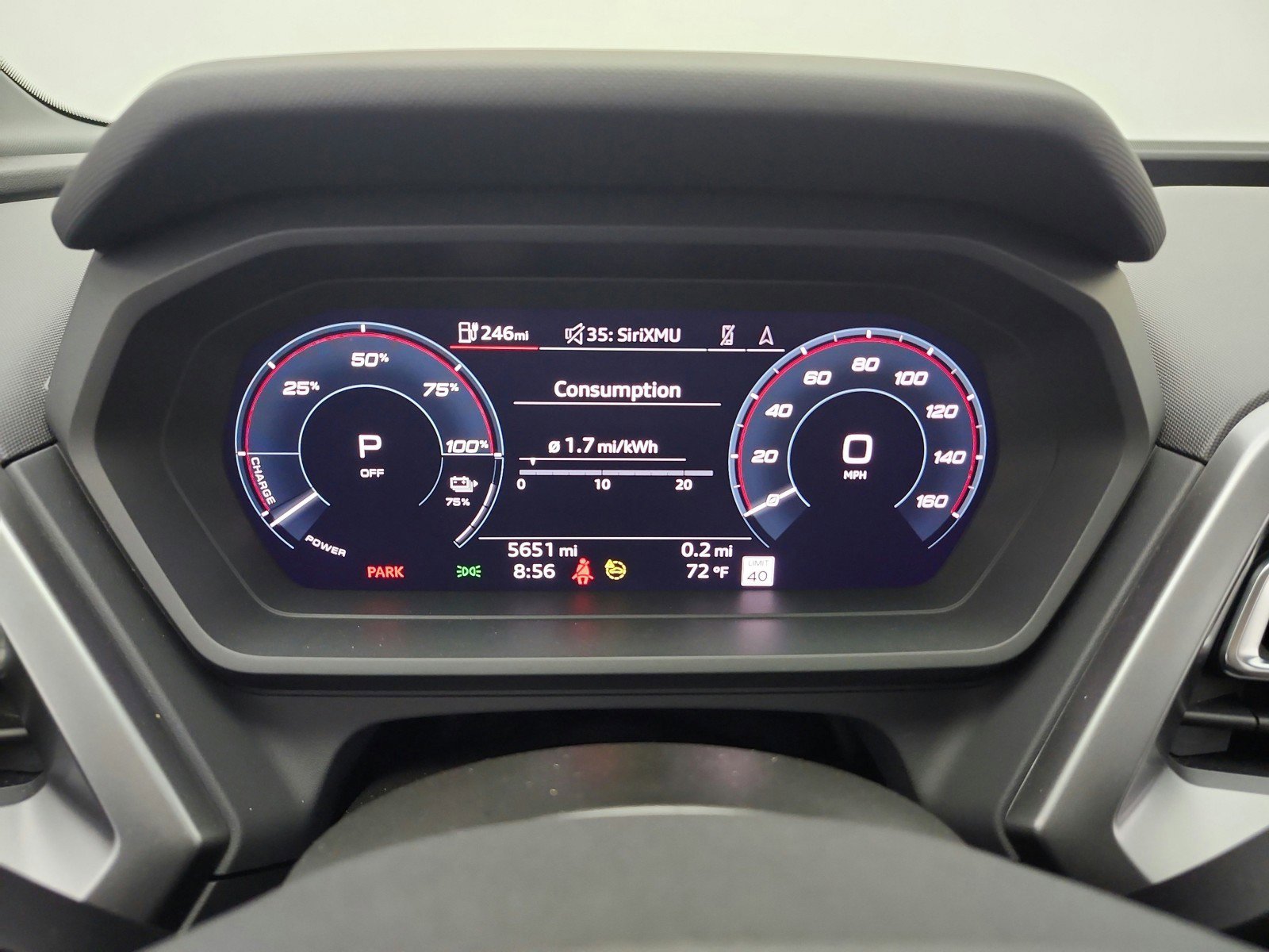 Used 2024 Audi Q4 e-tron Prestige w/ Black Optic Package image 13